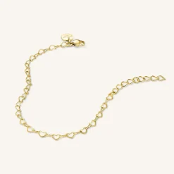 Heart Chain Bracelet