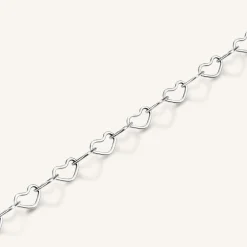 Heart Chain Bracelet