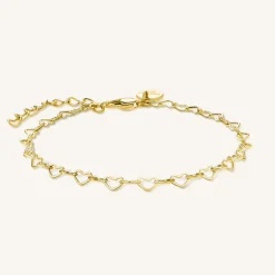 Heart Chain Bracelet