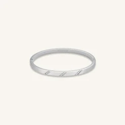 Lines Crystals Bangle