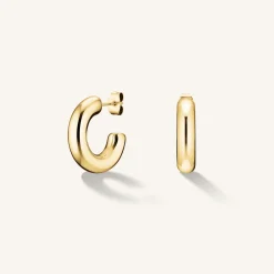 Medium Thick Hoops