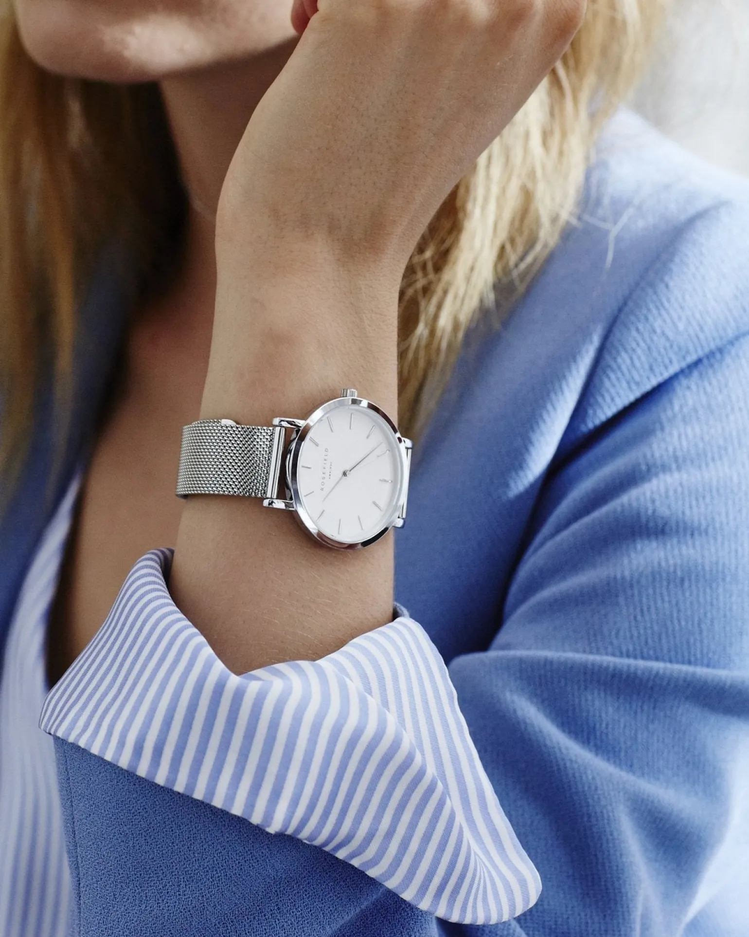 Mercer Silver Mesh
