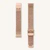 Mesh Rose gold Strap