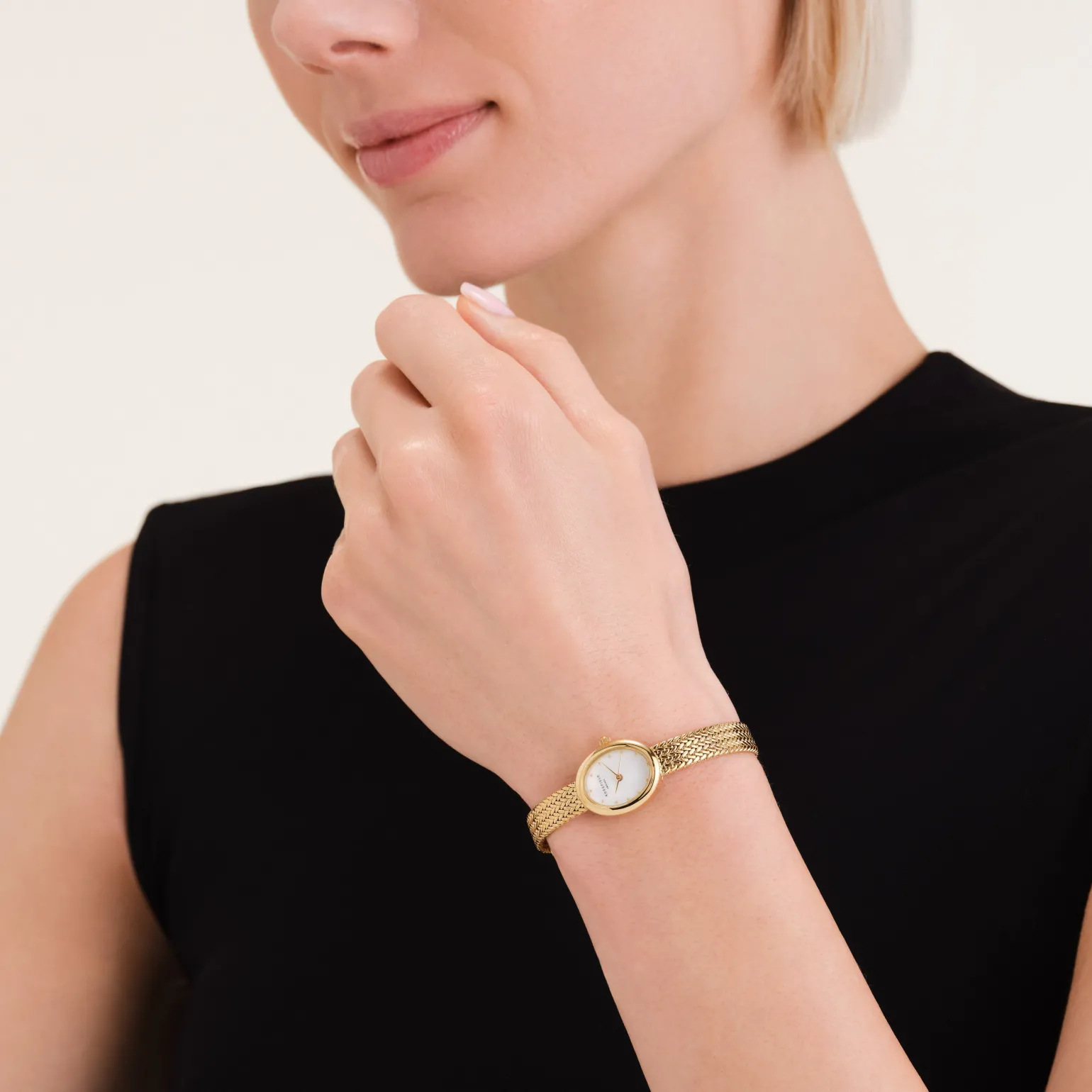 Mini Oval Gold
