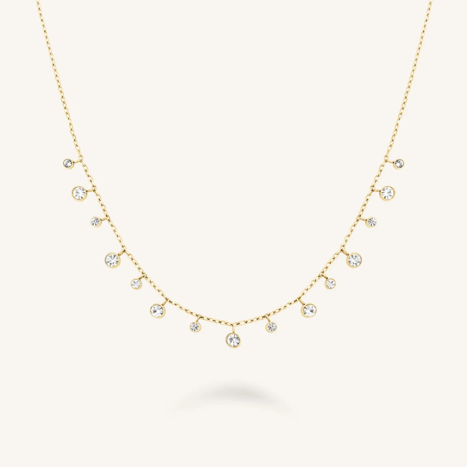 Multi-Crystal Necklace