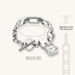 Octagon Chain Silver