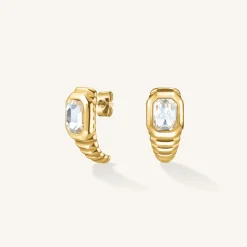 Octagon Ridged Studs