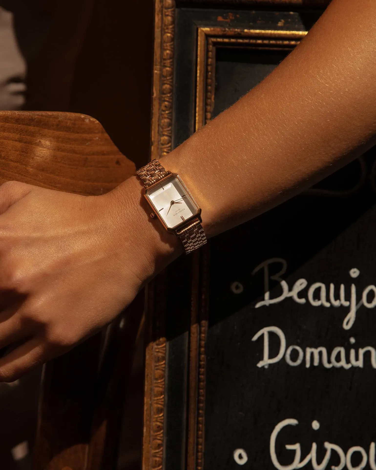 Octagon Rose Gold