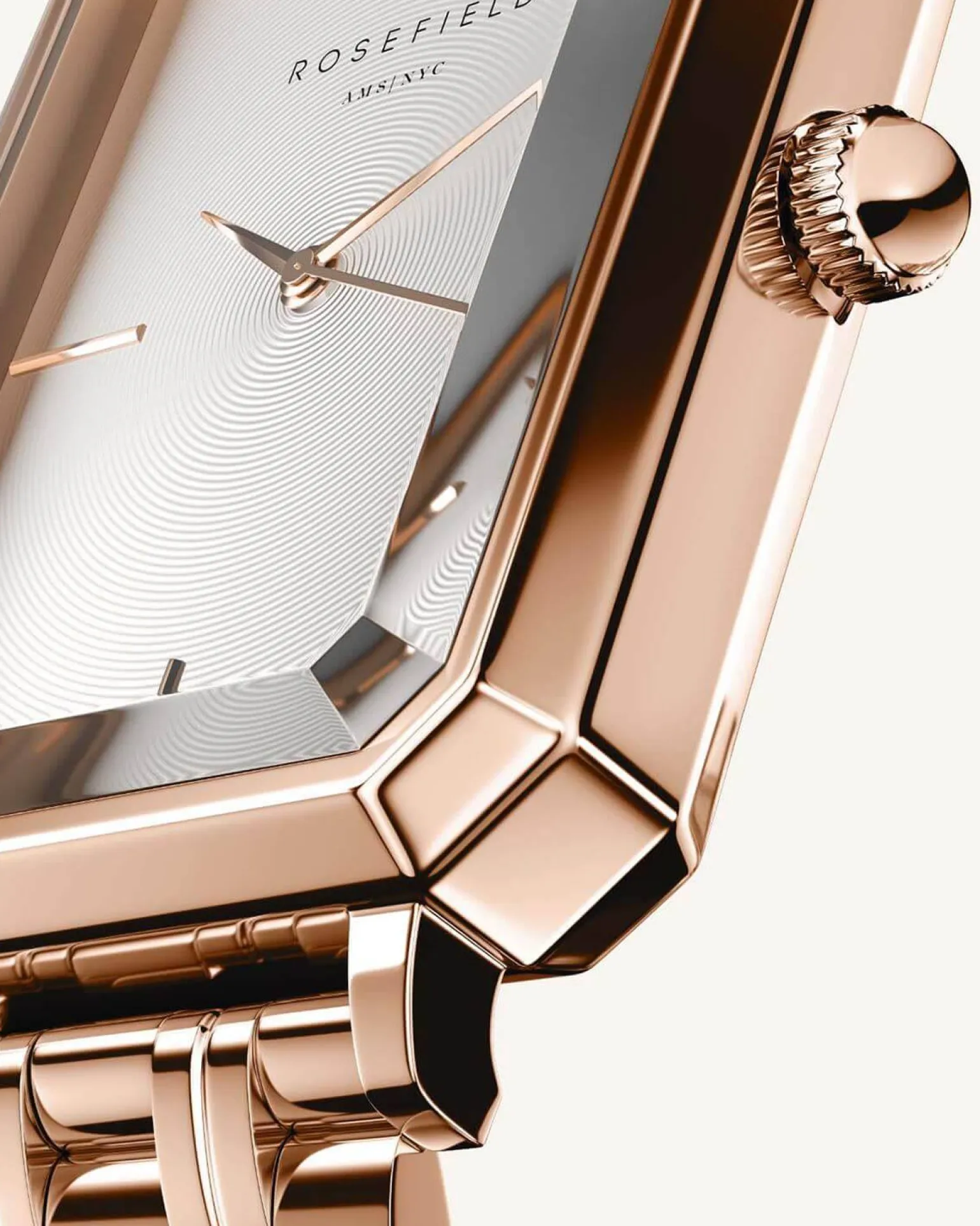Octagon Rose Gold