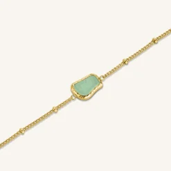 Organic Gemstone Bracelet
