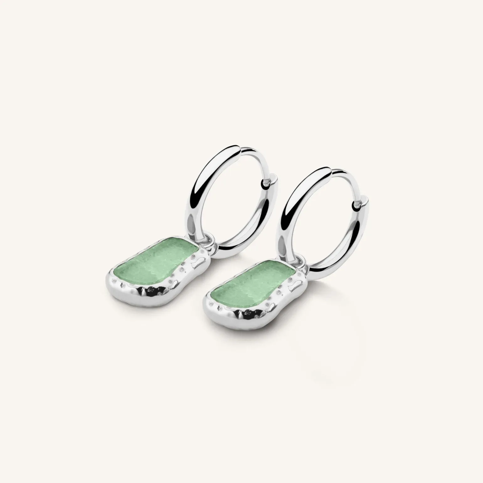 Organic Gemstone Earrings