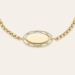 Oval Baguette Bracelet