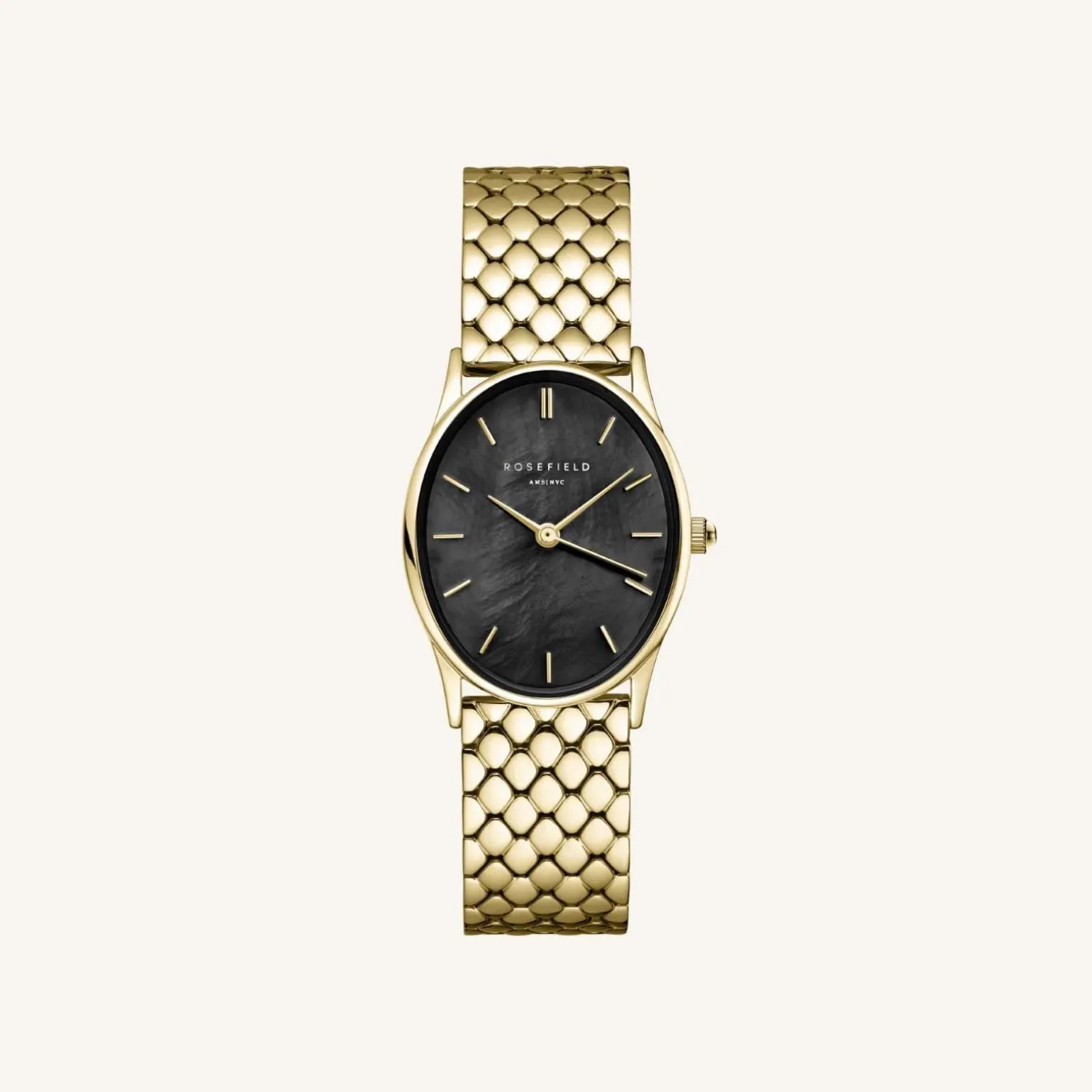 Oval Black Gold
