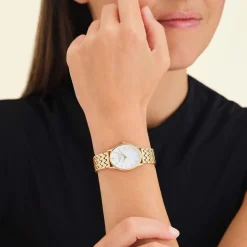 Oval Pearl Gold