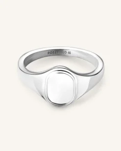 Oval Pinky Ring