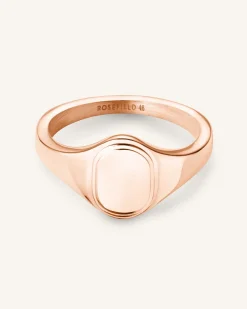 Oval Pinky Ring