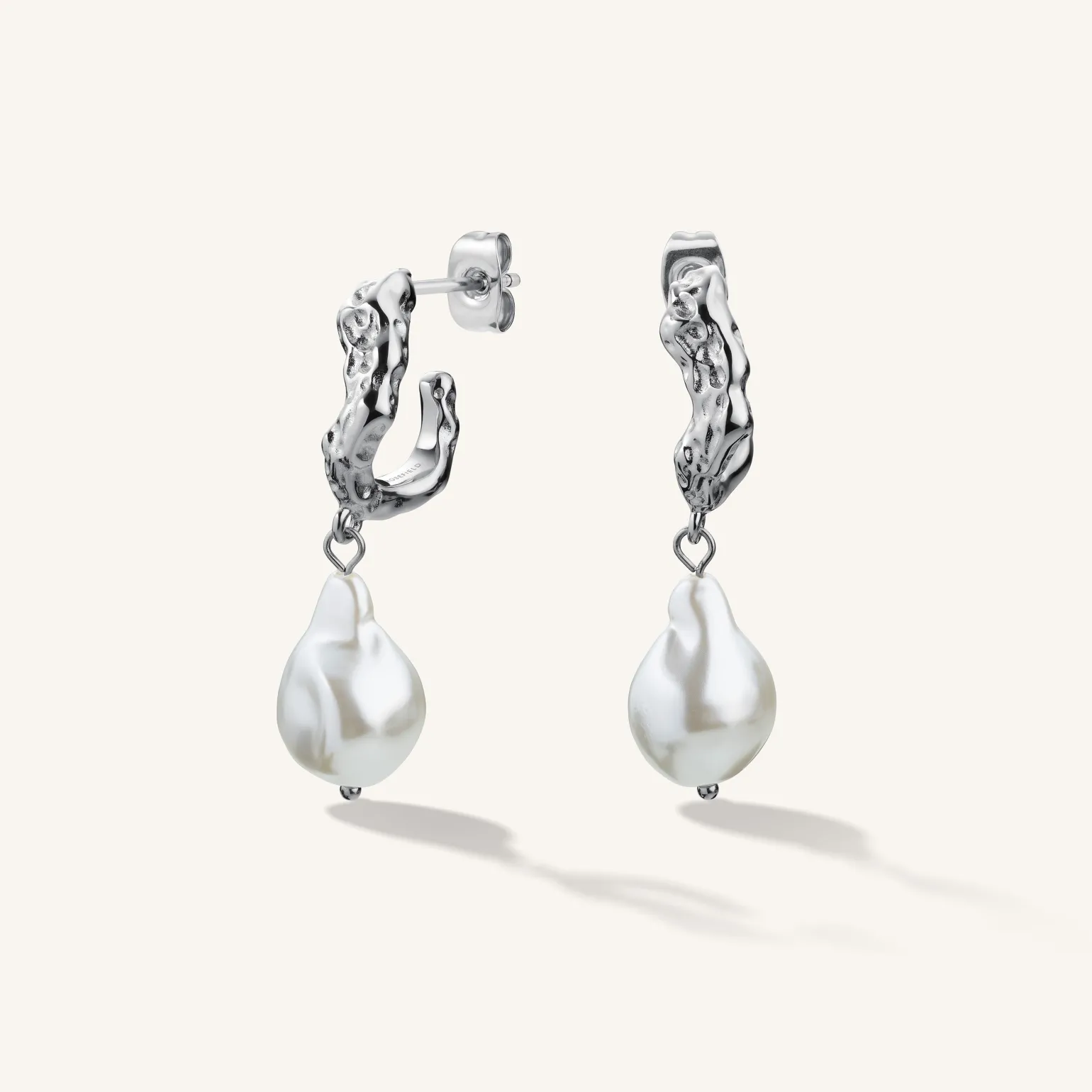 Pearl Hoops