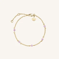 Pink Stone Bracelet