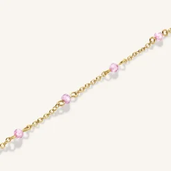 Pink Stone Bracelet