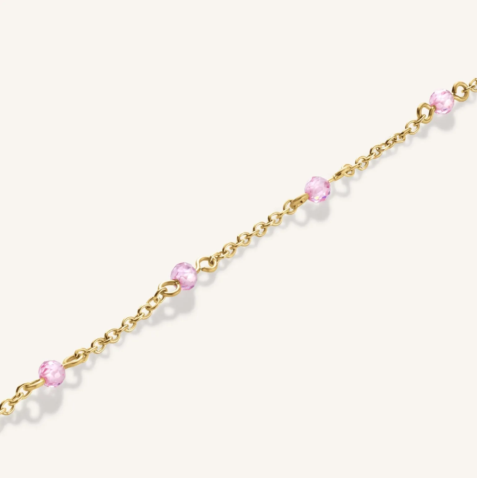 Pink Stone Bracelet