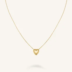 Puffy Heart Necklace