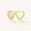 Puffy Heart Studs