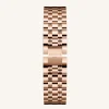 Rose Gold Steel Strap