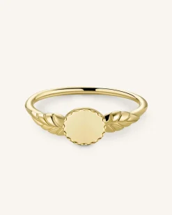 Rosey Pinky Ring
