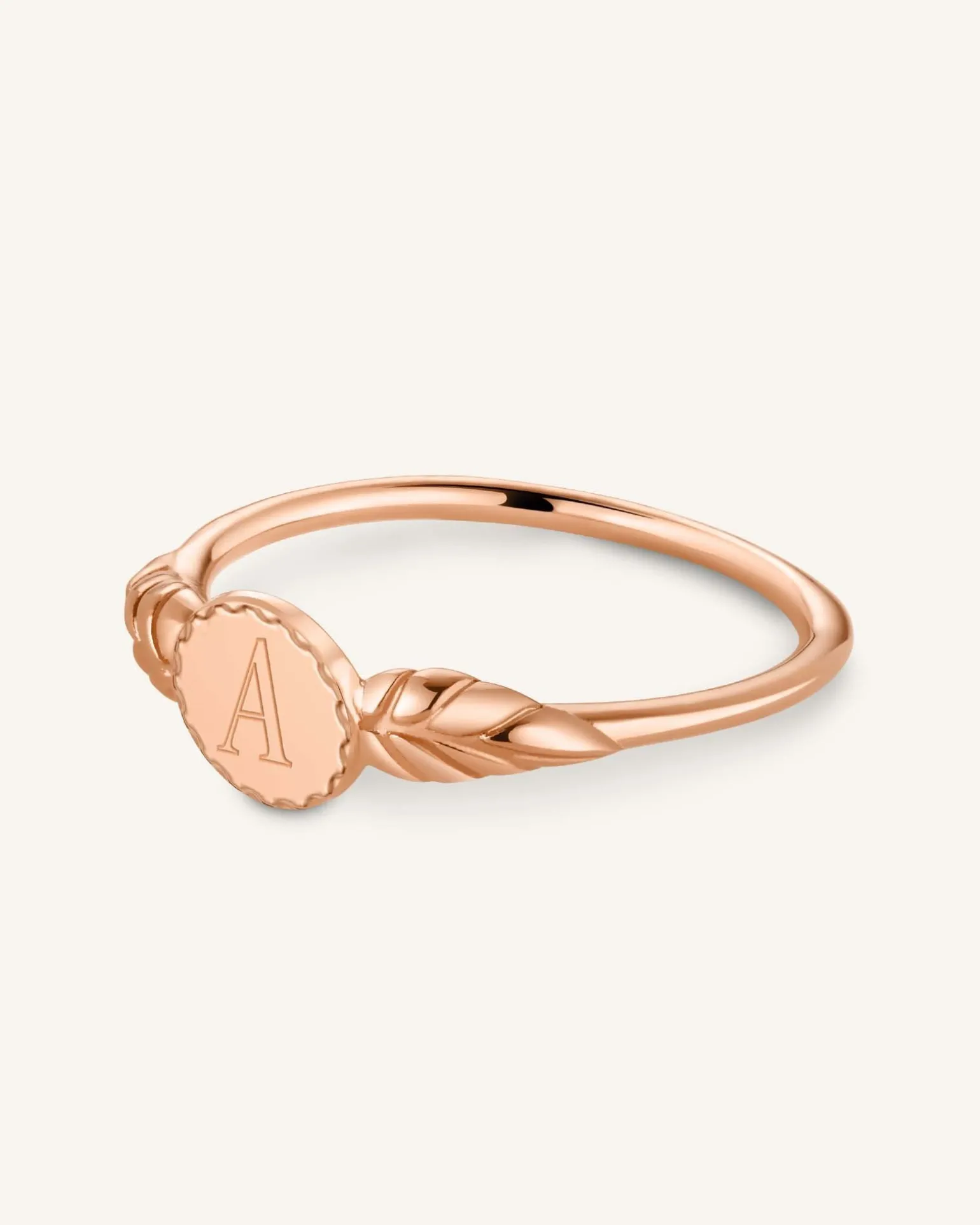 Rosey Pinky Ring
