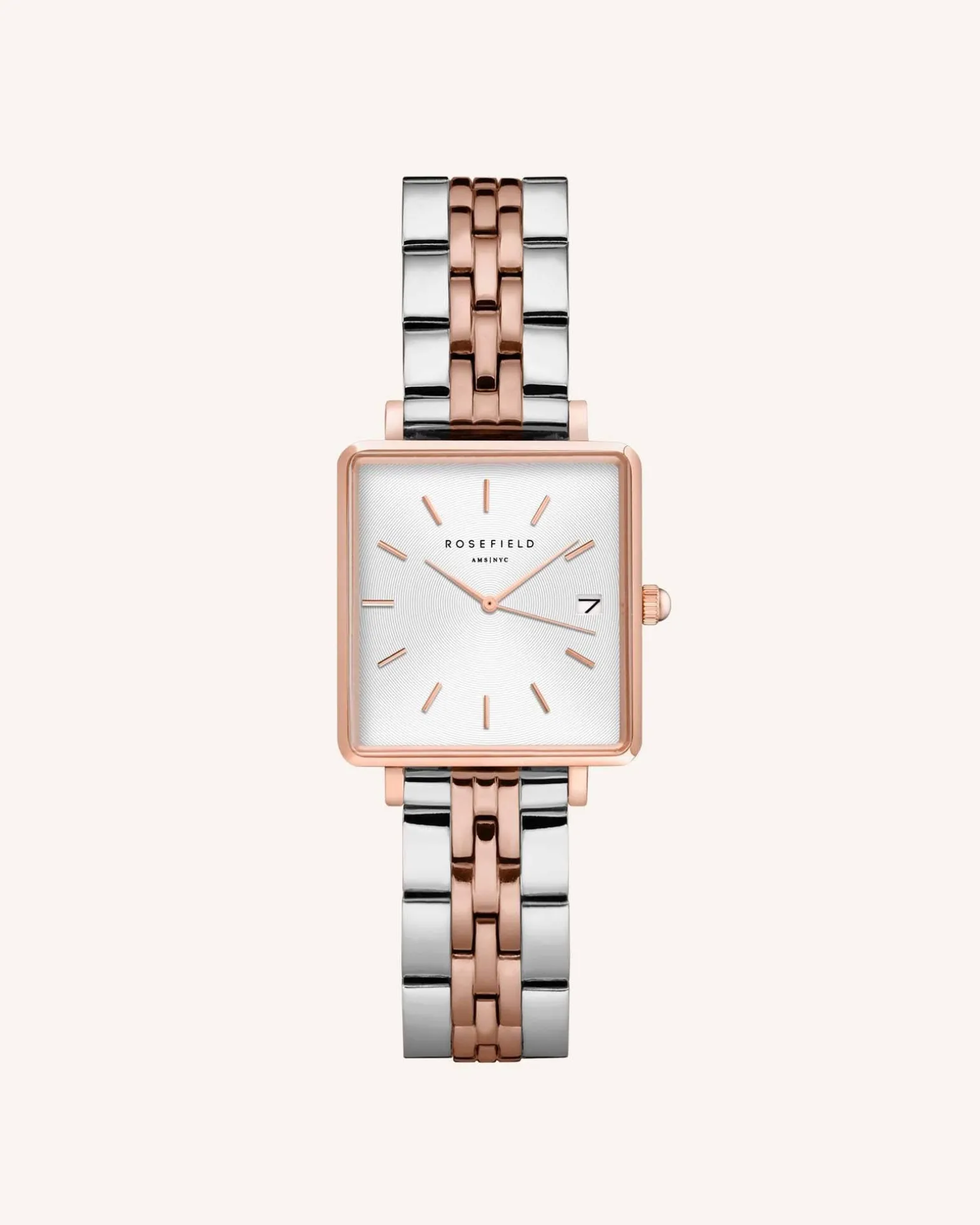 Silver - rose gold Strap