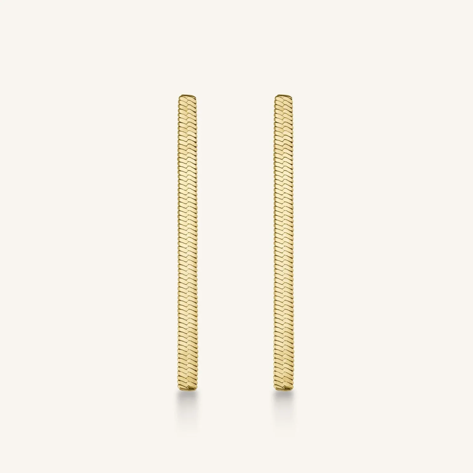 Snake Earrings Gold