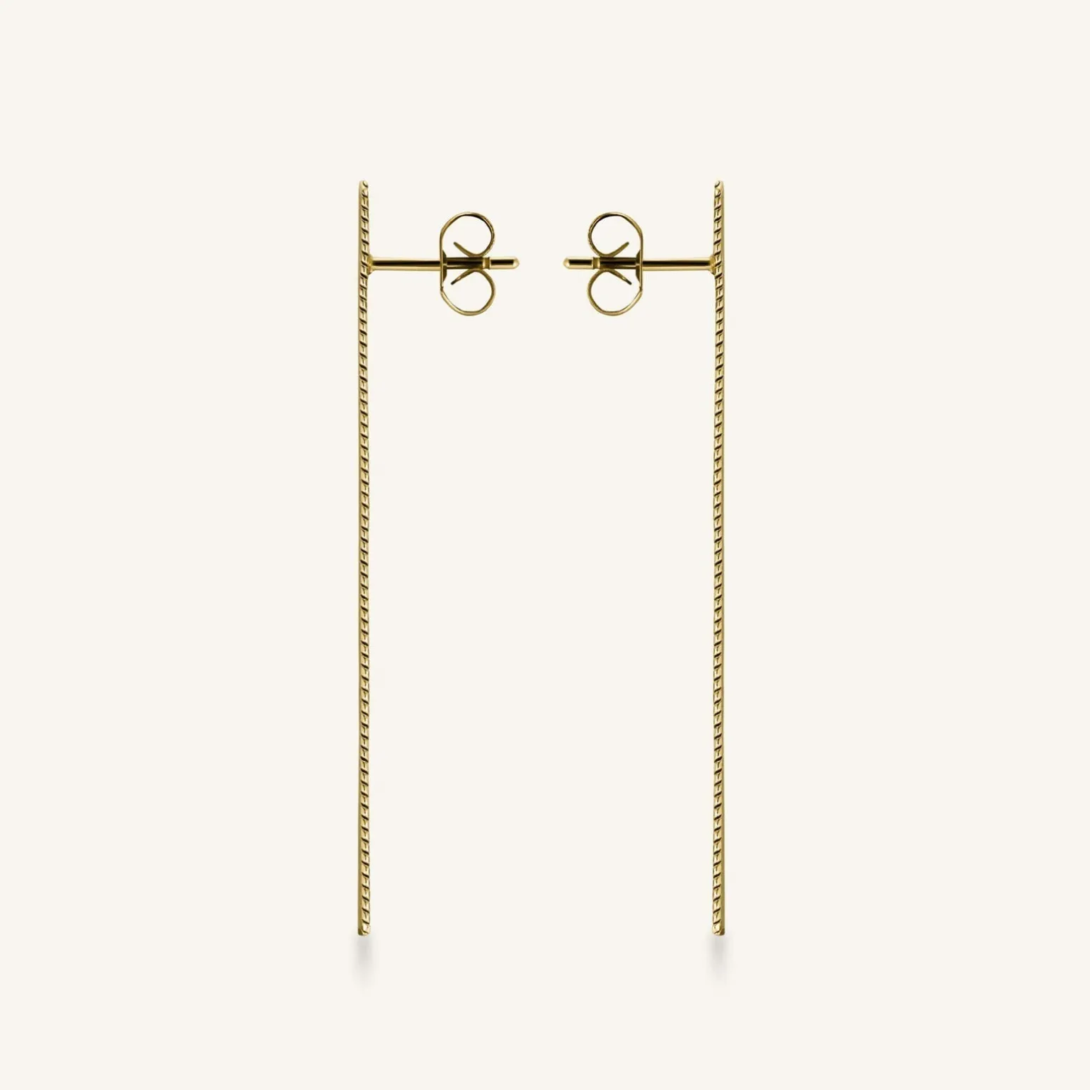 Snake Earrings Gold