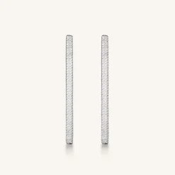 Snake Earrings Silver