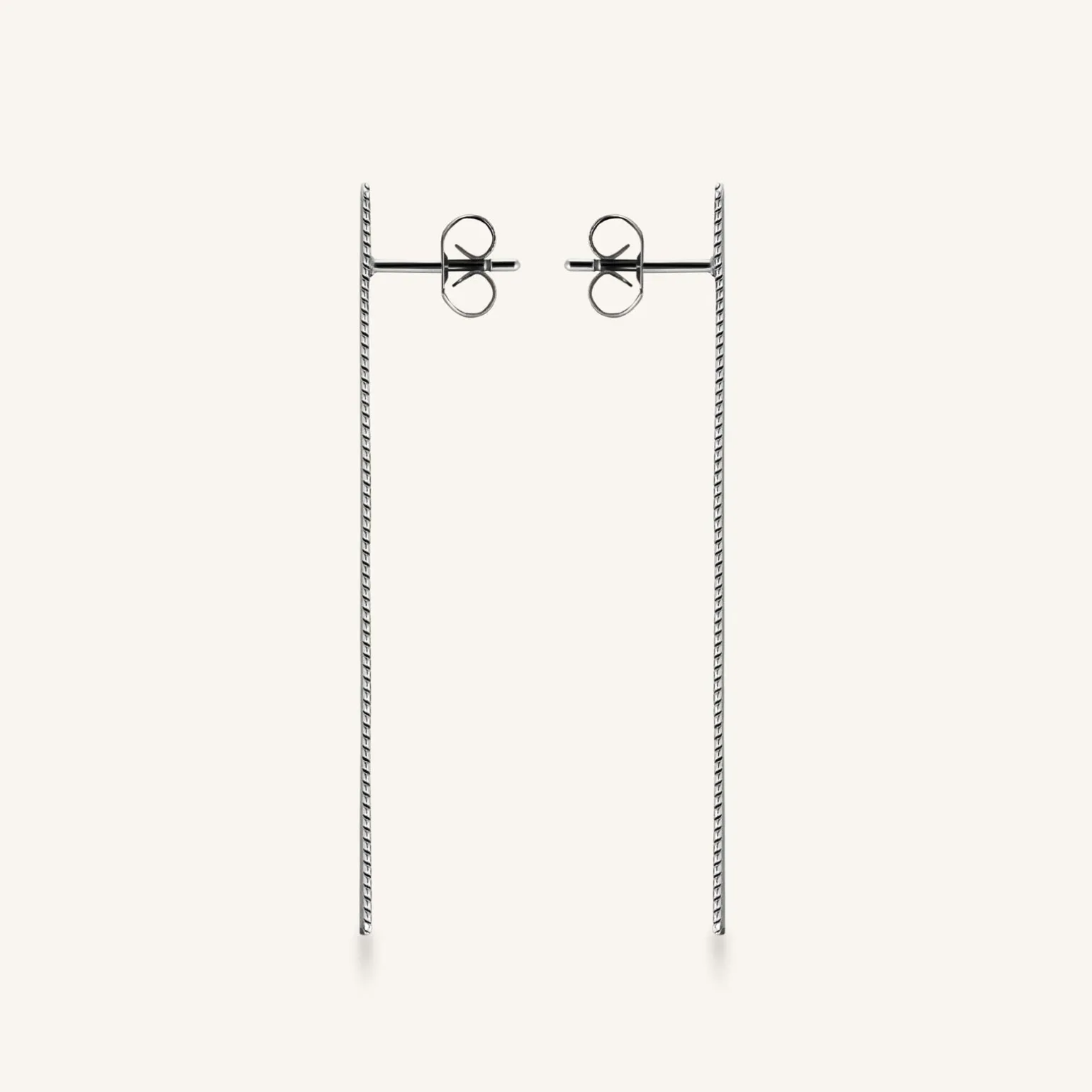 Snake Earrings Silver
