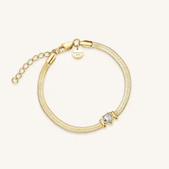 Snake Heart Bracelet