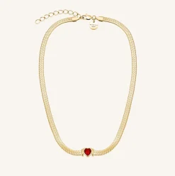 Snake Heart Choker