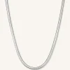 Snake Necklace Silver