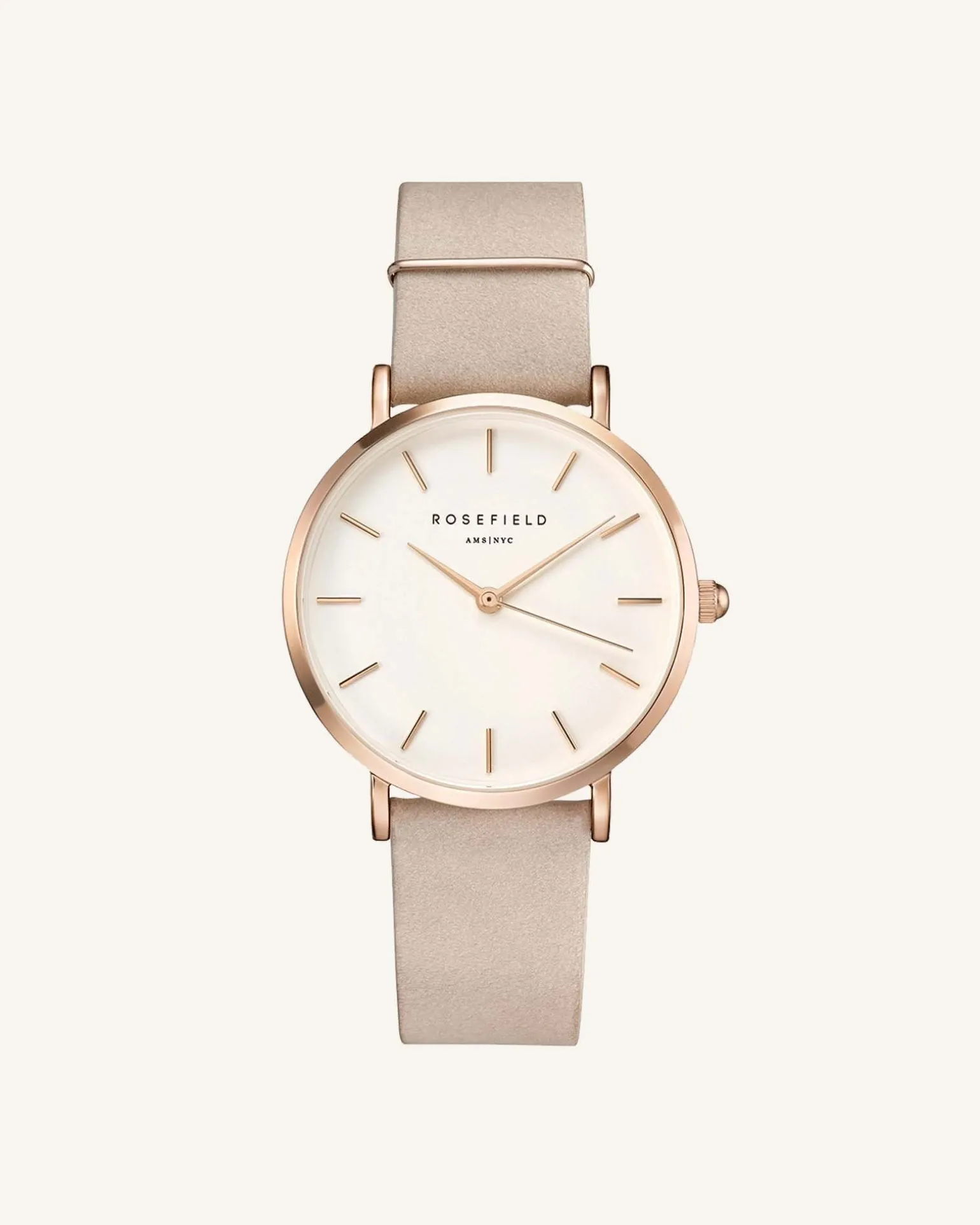 Soft Pink Rose gold Strap