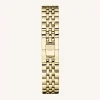 Steel Gold Tapered Strap
