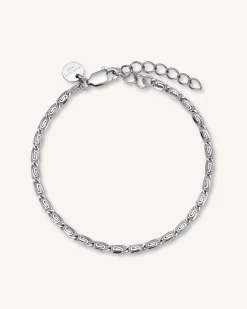 Swirl Bracelet Silver