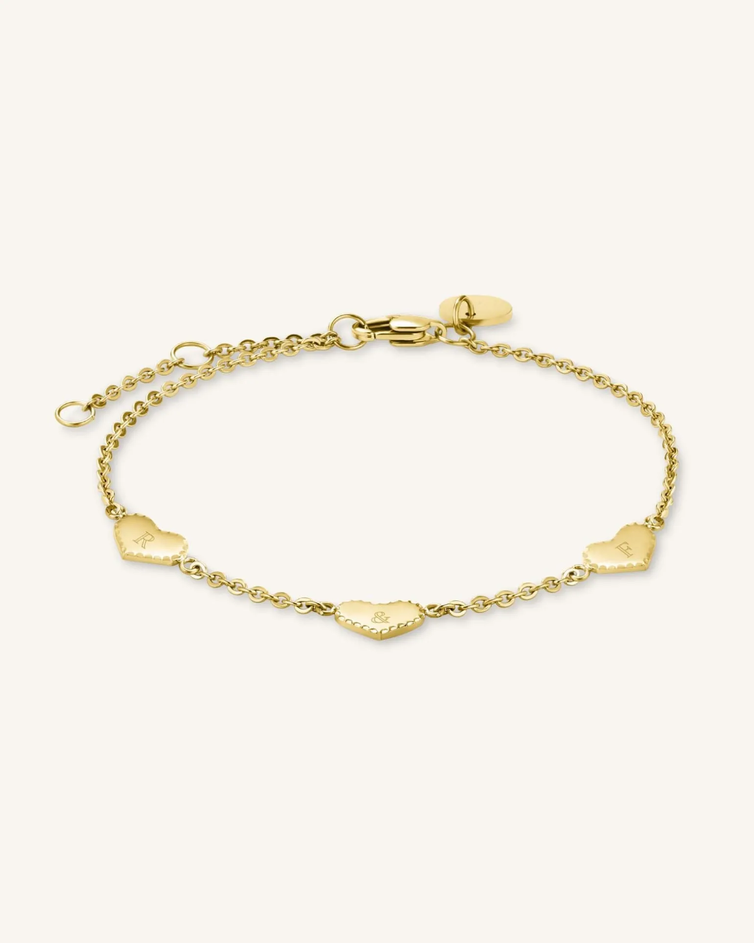 Triple Heart Bracelet