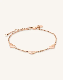 Triple Heart Bracelet