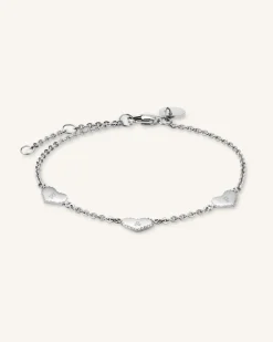 Triple Heart Bracelet