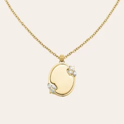 Vintage Oval Necklace
