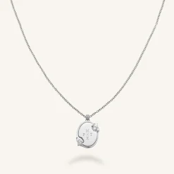 Vintage Oval Necklace